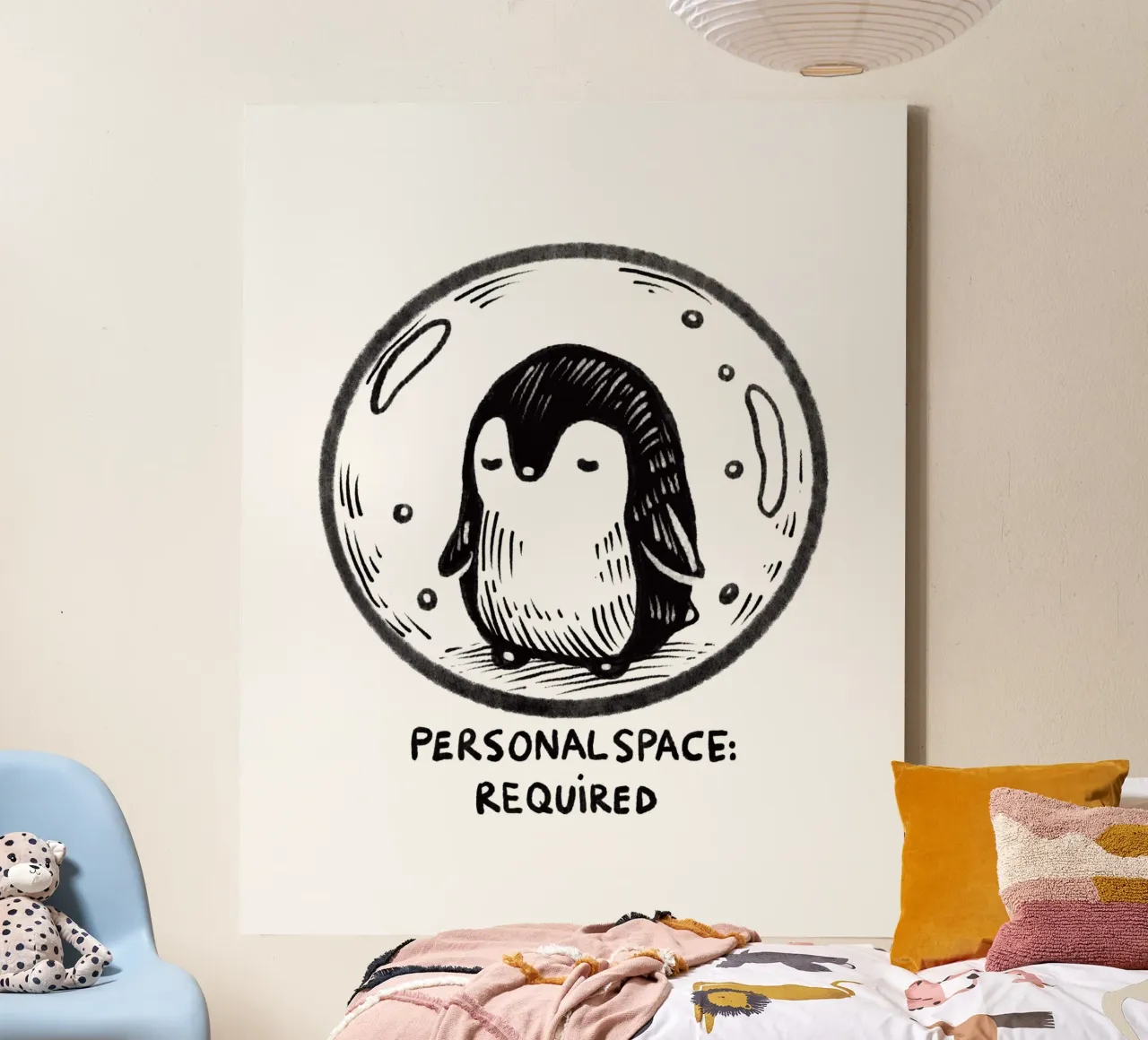 Personal space: required canvas with Floater frame by Studio Patruschka