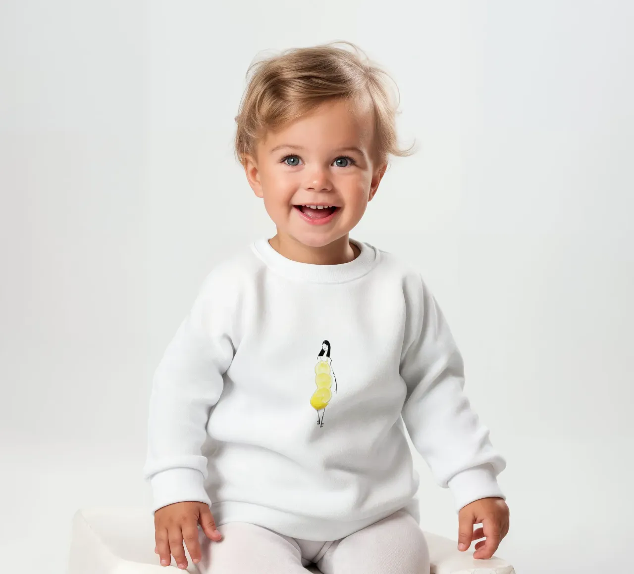 Lemon felpa neonato da Gretchen Roehrs