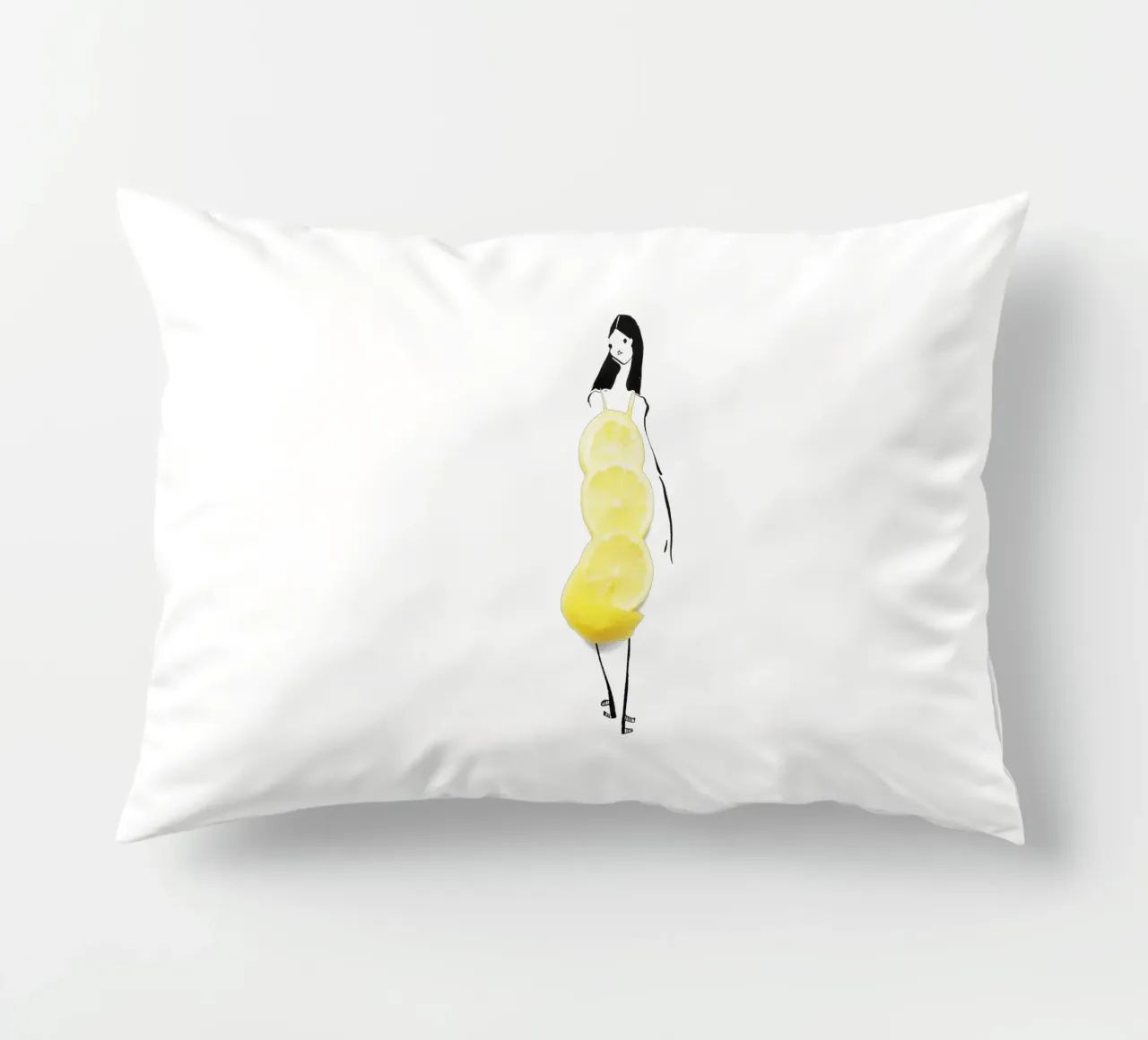 Lemon cuscino da Gretchen Roehrs