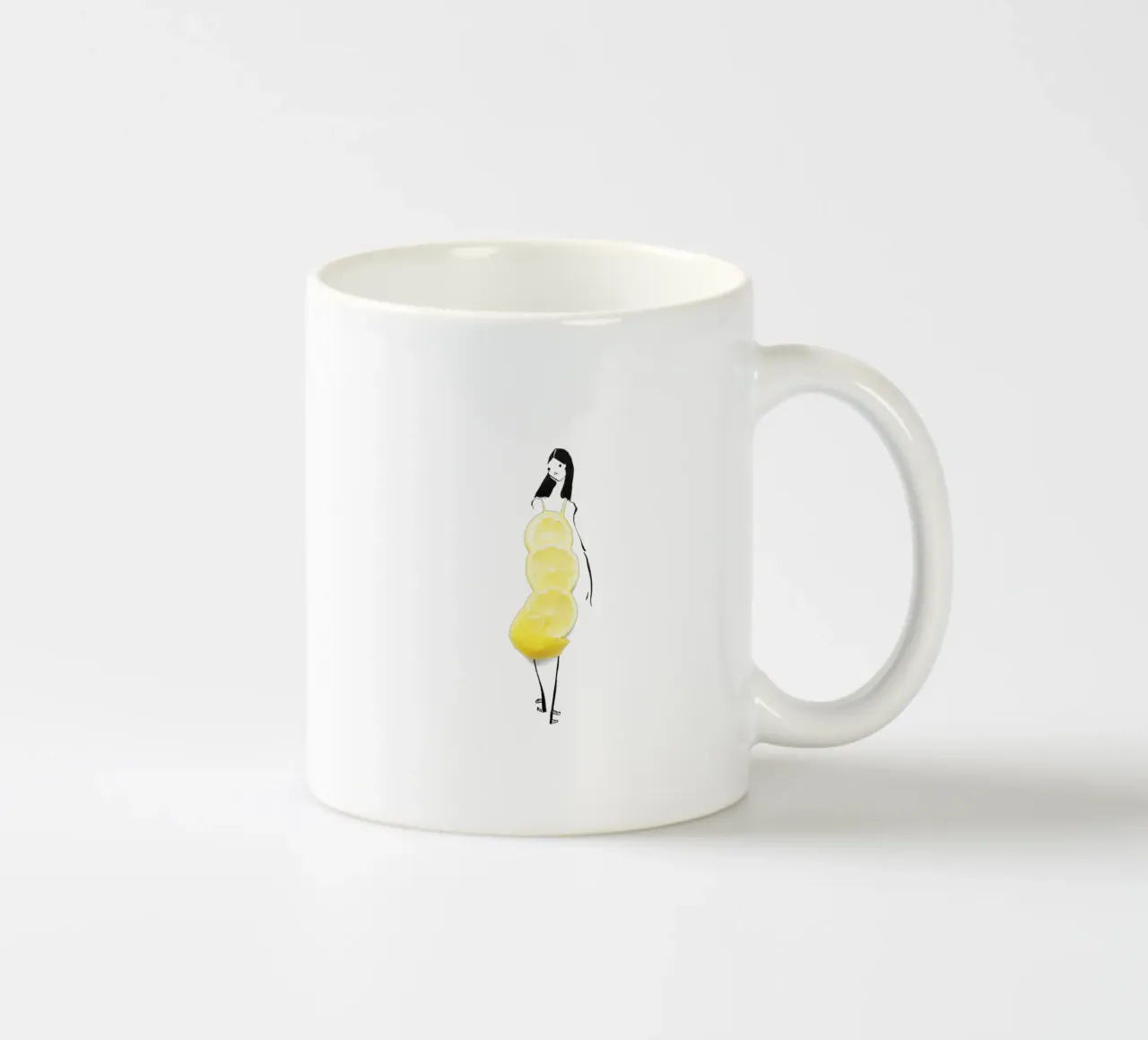Lemon tazza in ceramica da Gretchen Roehrs