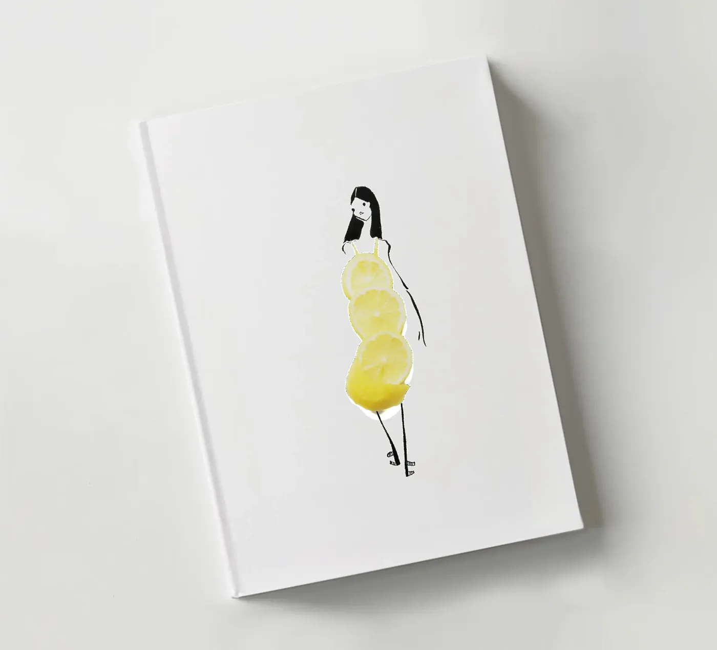 Lemon notebook by Gretchen Roehrs