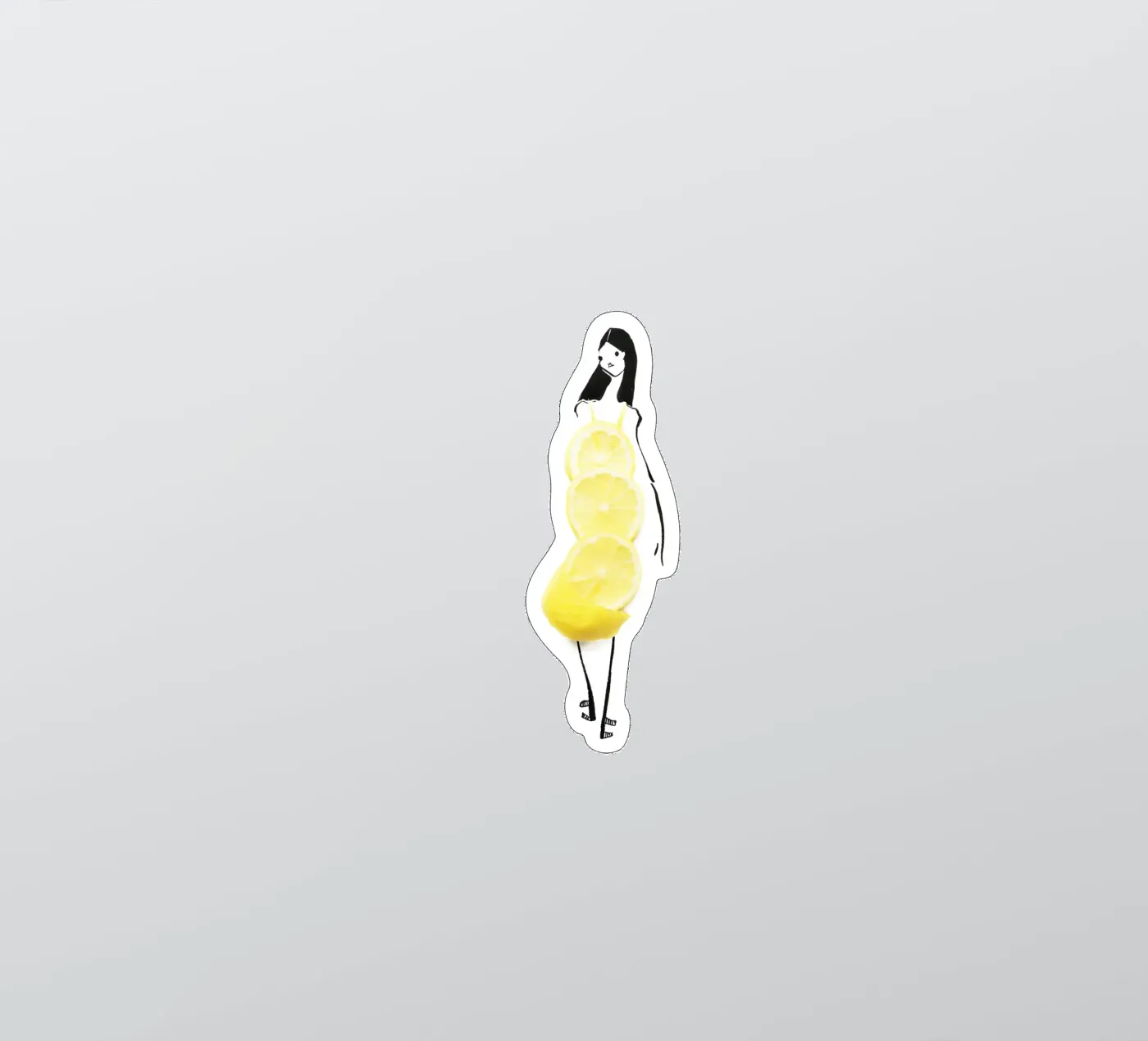 Lemon adesivo da Gretchen Roehrs