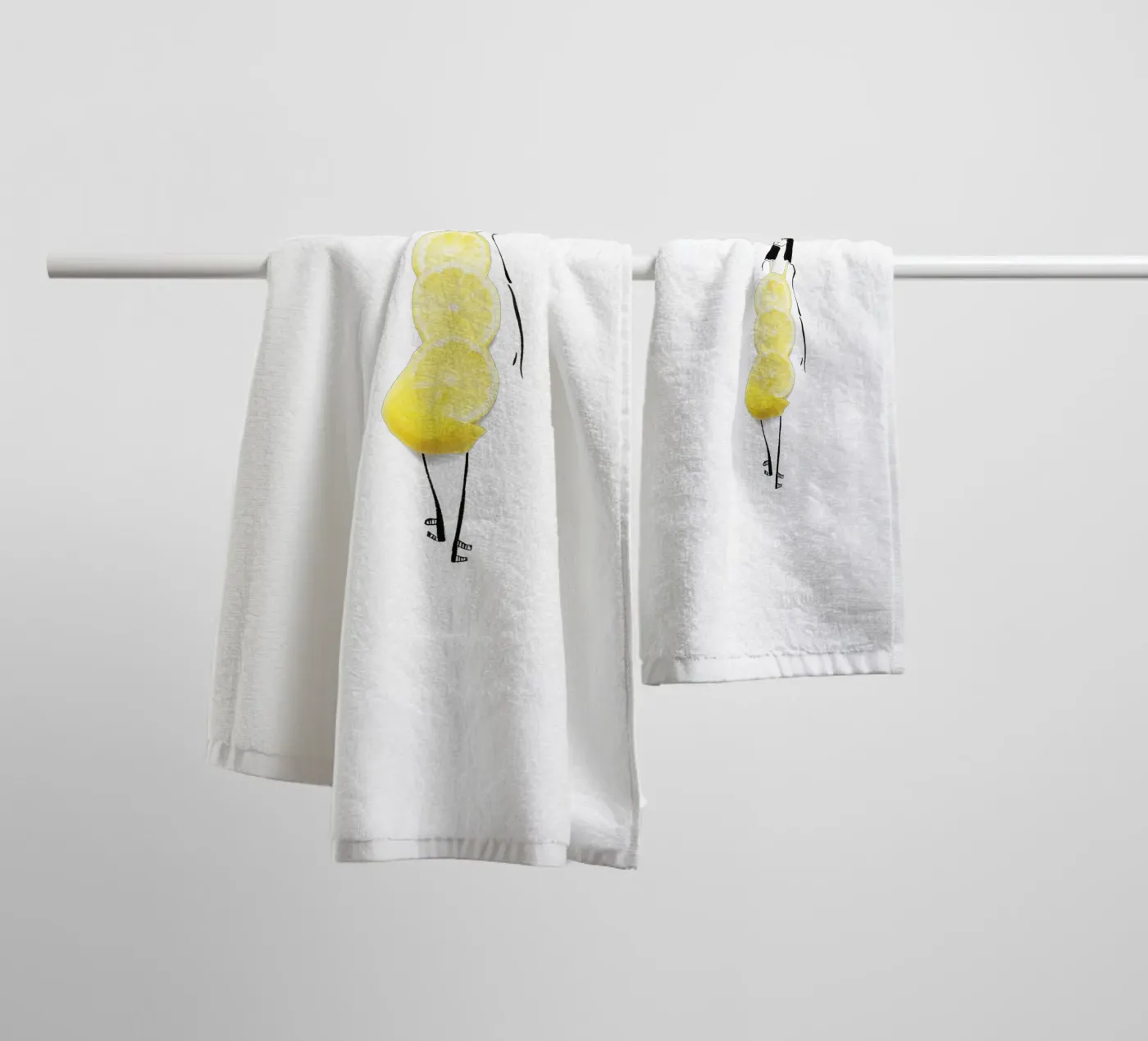 Lemon Handtuch von Gretchen Roehrs