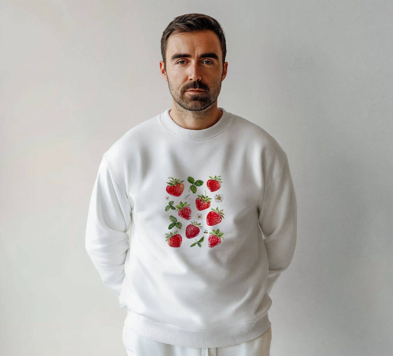fragole felpa da khoailang