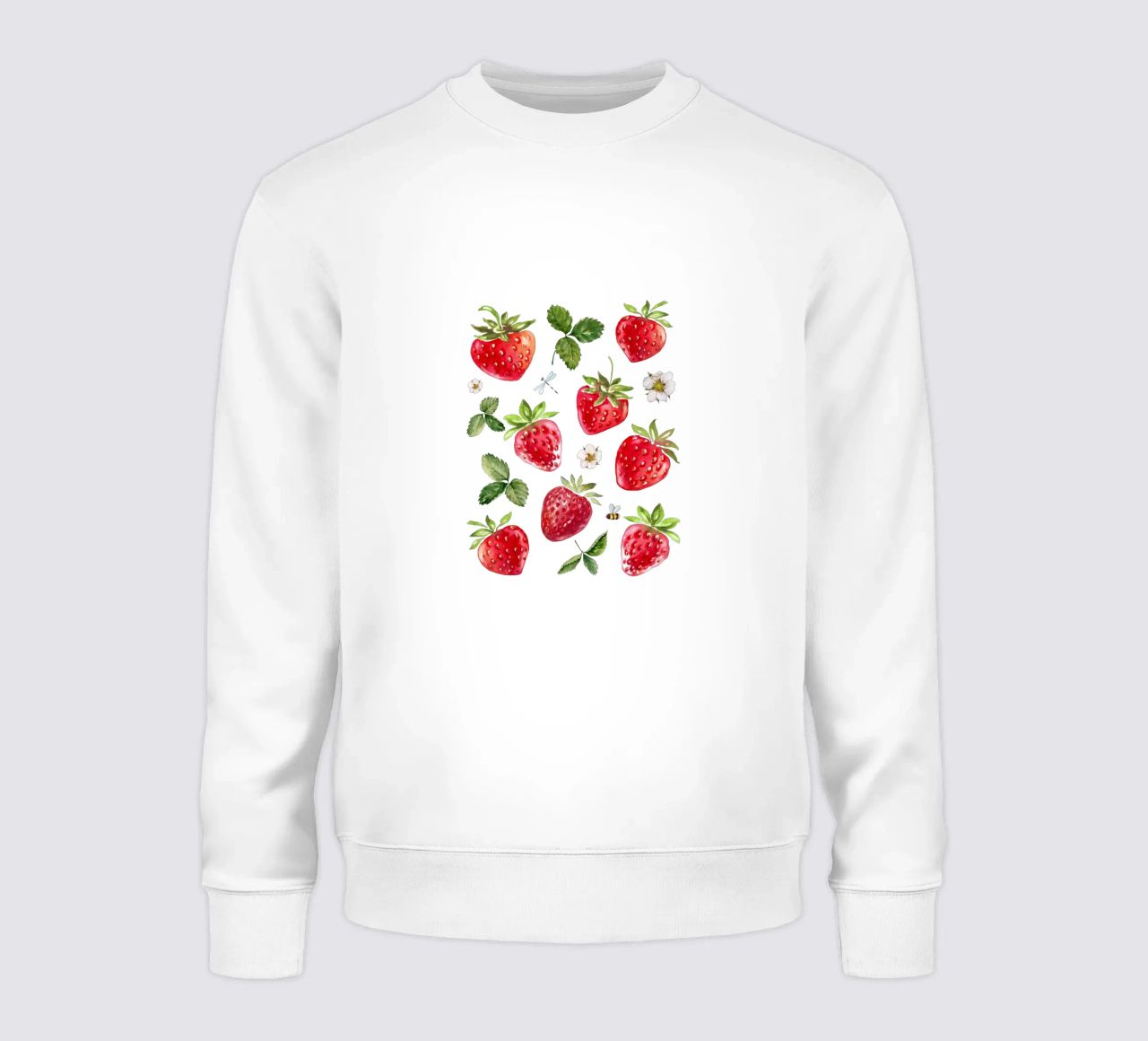 fragole felpa da khoailang