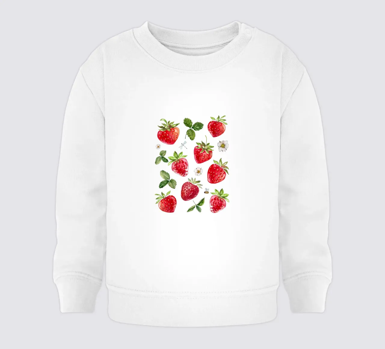 fragole felpa neonato da khoailang