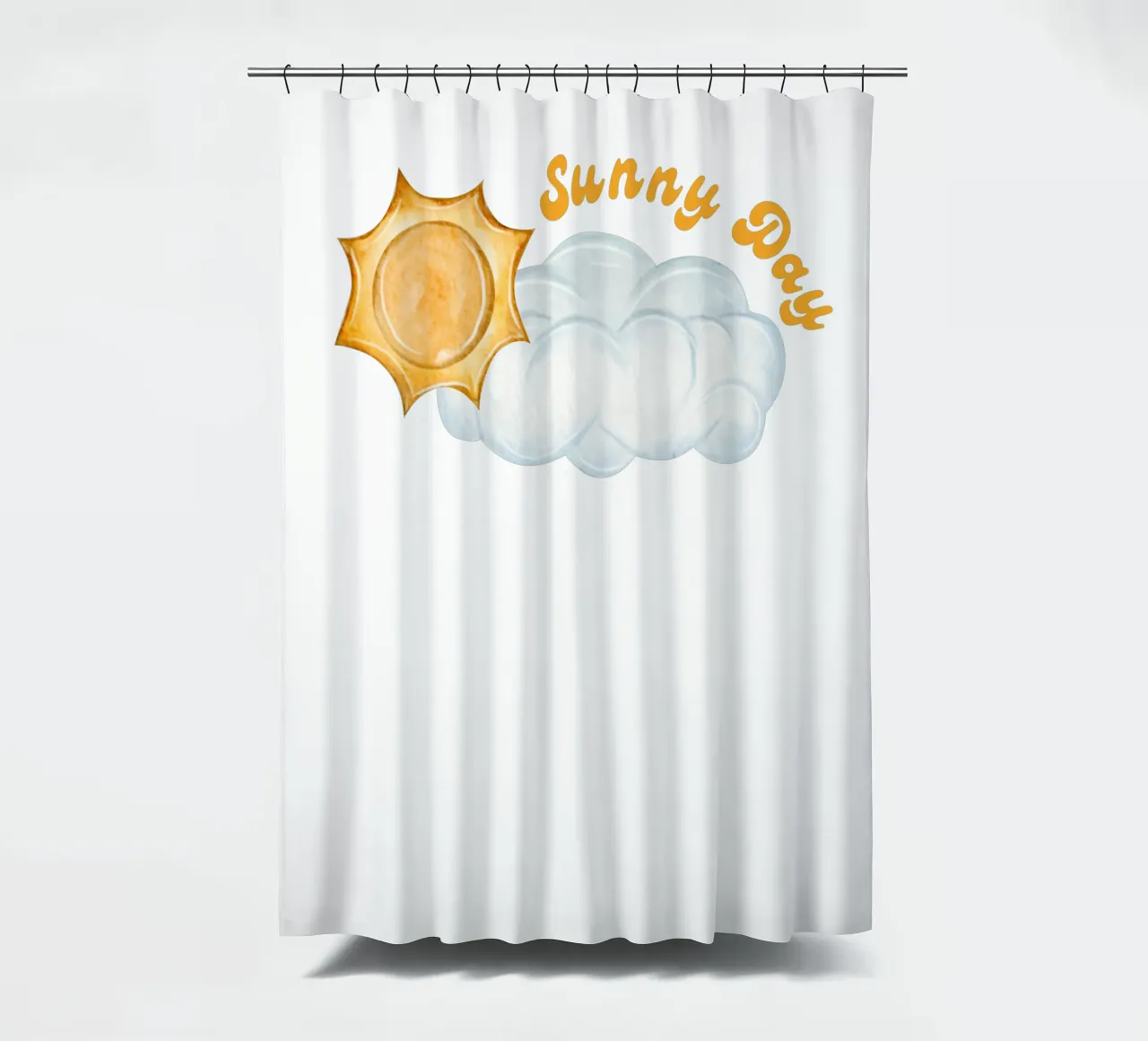 sunny day shower curtain by khoailang