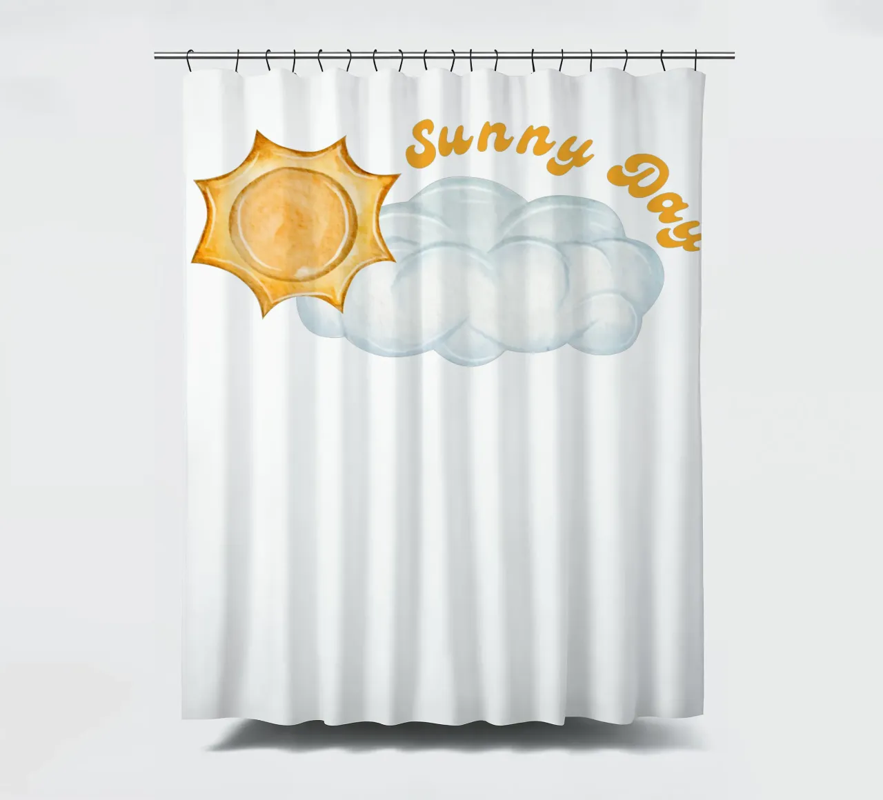 sunny day shower curtain by khoailang