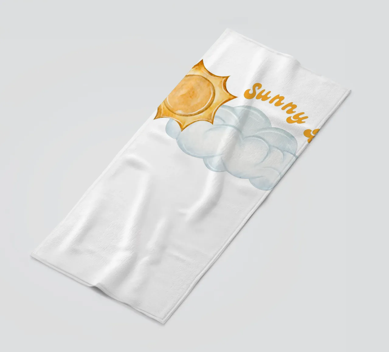 zonnige dag strandhanddoek van khoailang