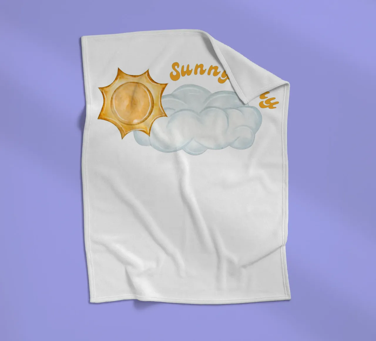 sunny day fleece blanket by khoailang