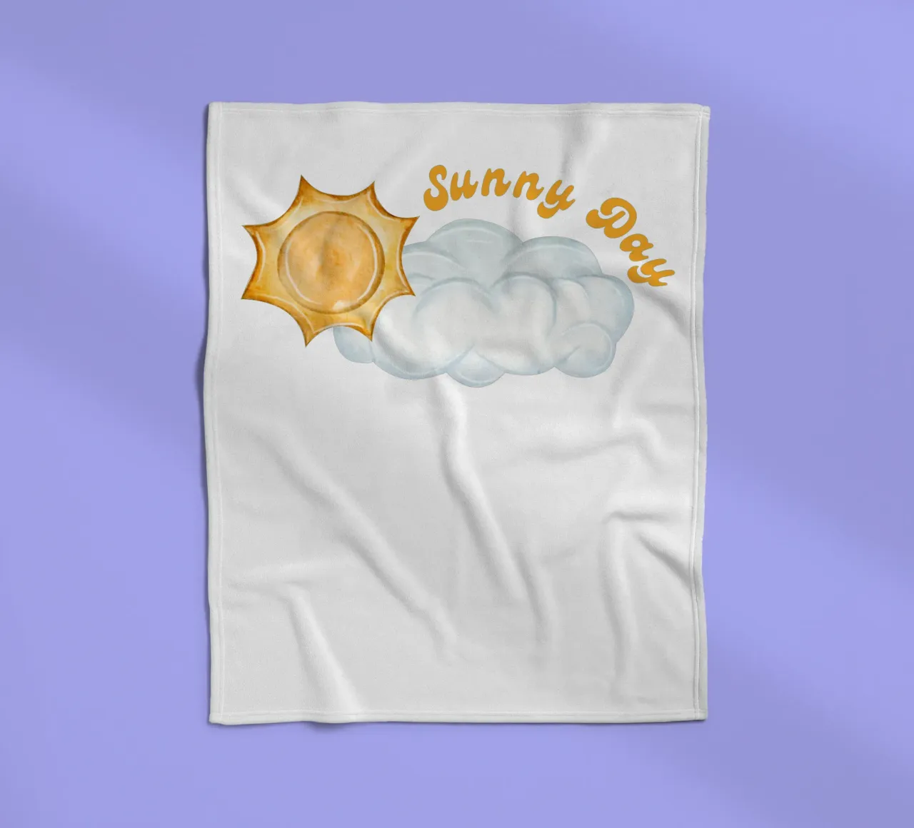 sunny day fleece blanket by khoailang