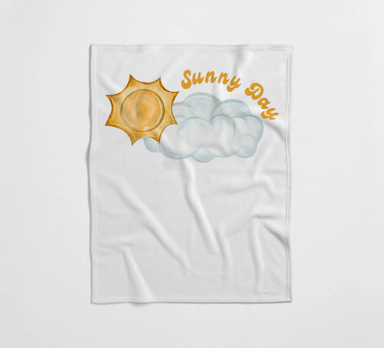 sunny day fleece blanket by khoailang