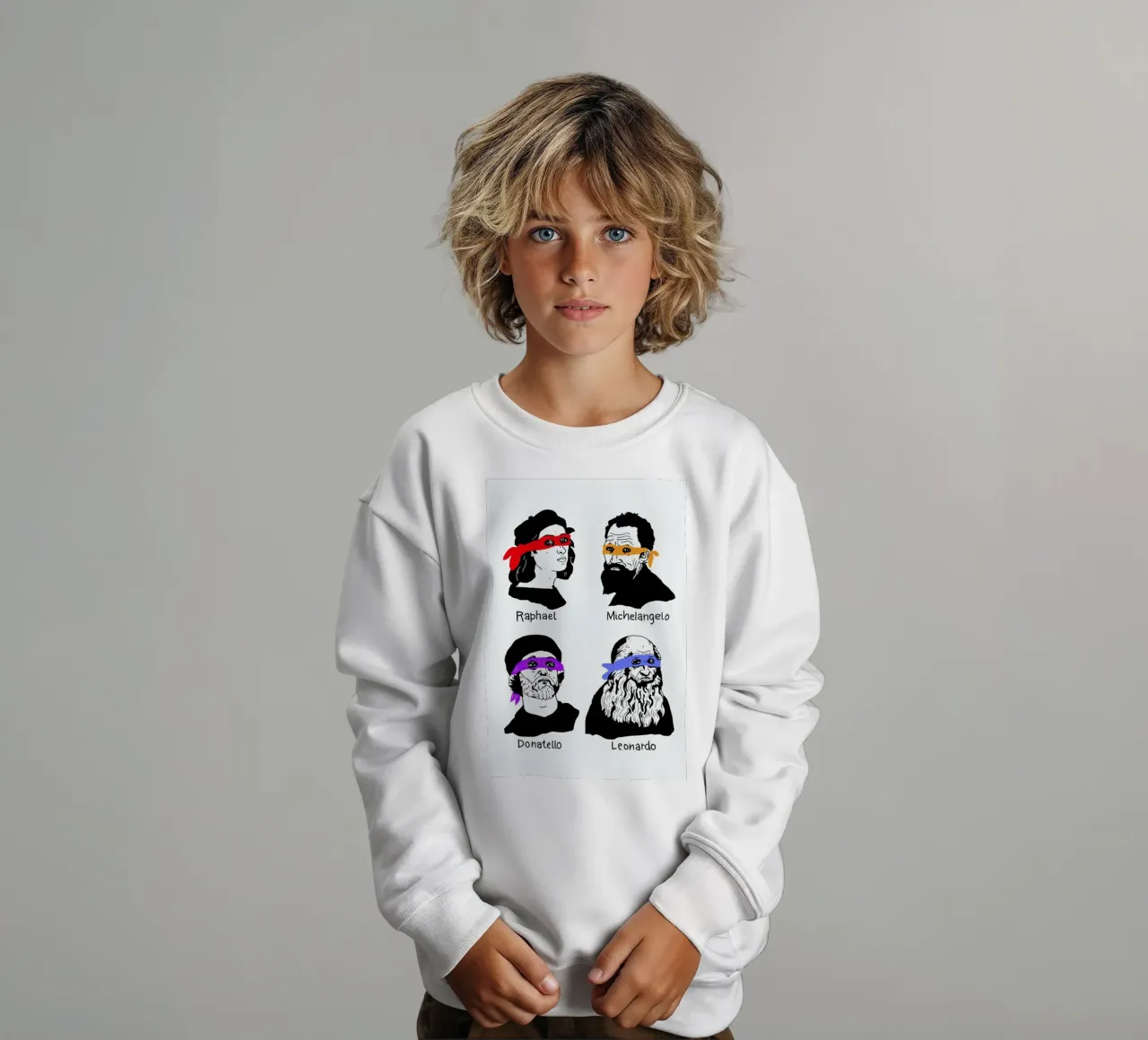 2-3-4-5 felpa bambino da Nick Cocozza