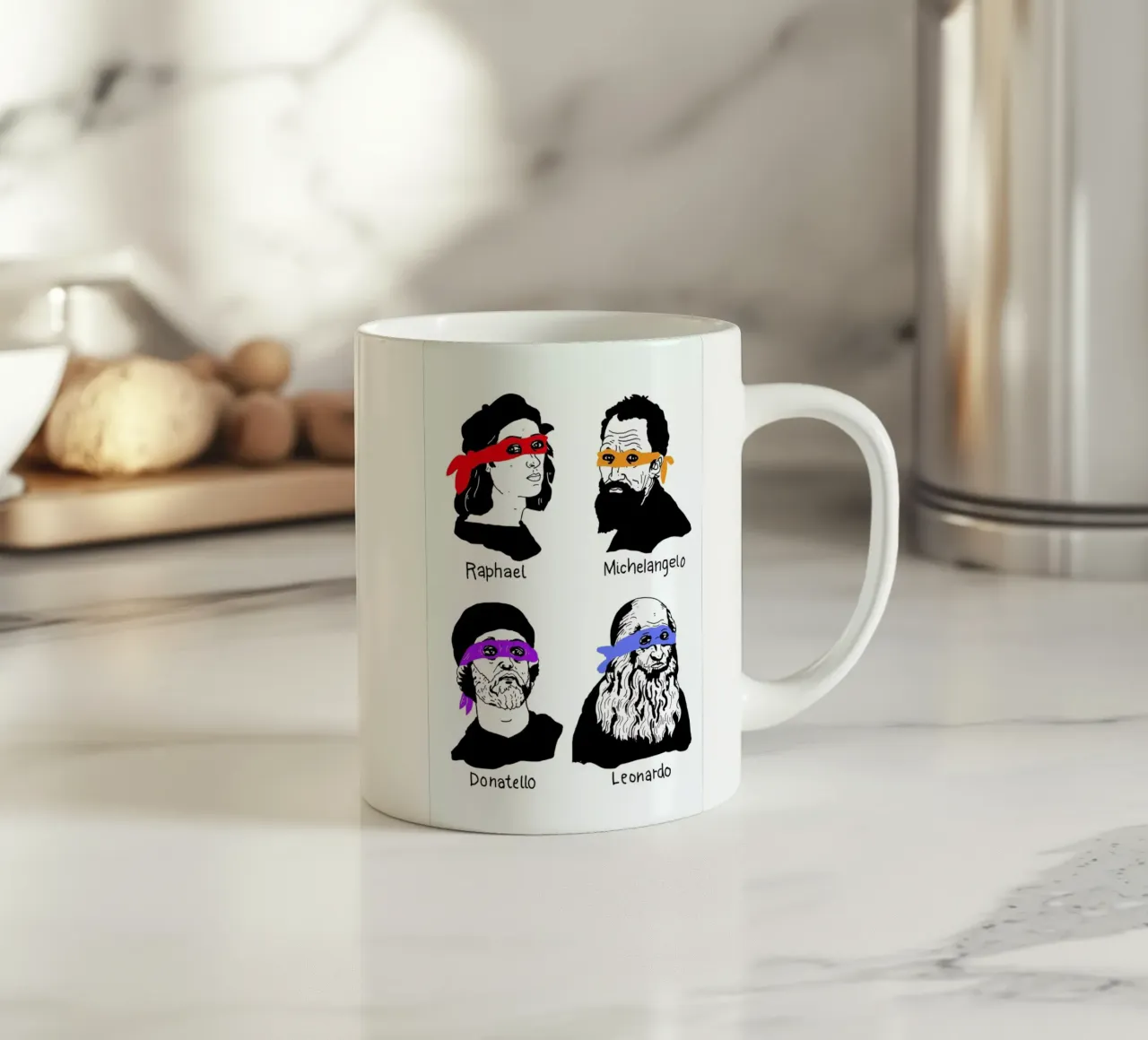 2-3-4-5 tazza in ceramica da Nick Cocozza