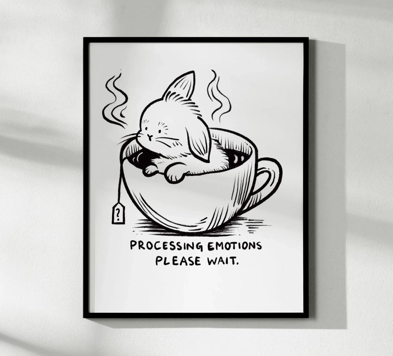 Processing emotions: please wait hahnemühle by Studio Patruschka