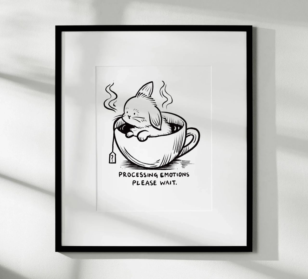 Processing emotions: please wait hahnemühle by Studio Patruschka