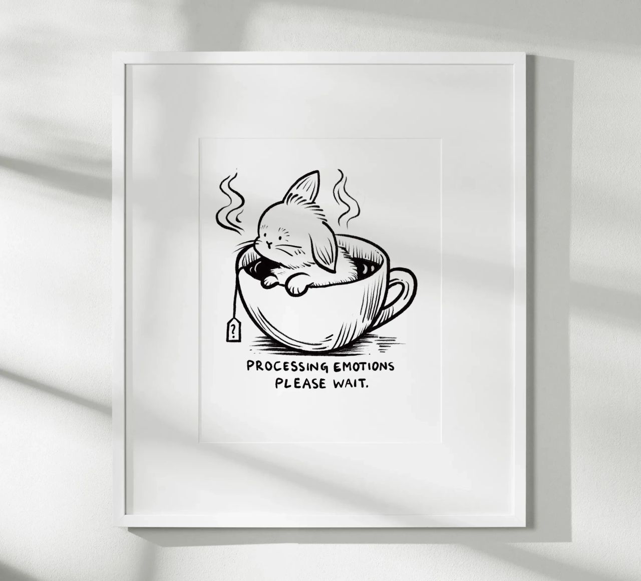 Processing emotions: please wait hahnemühle by Studio Patruschka