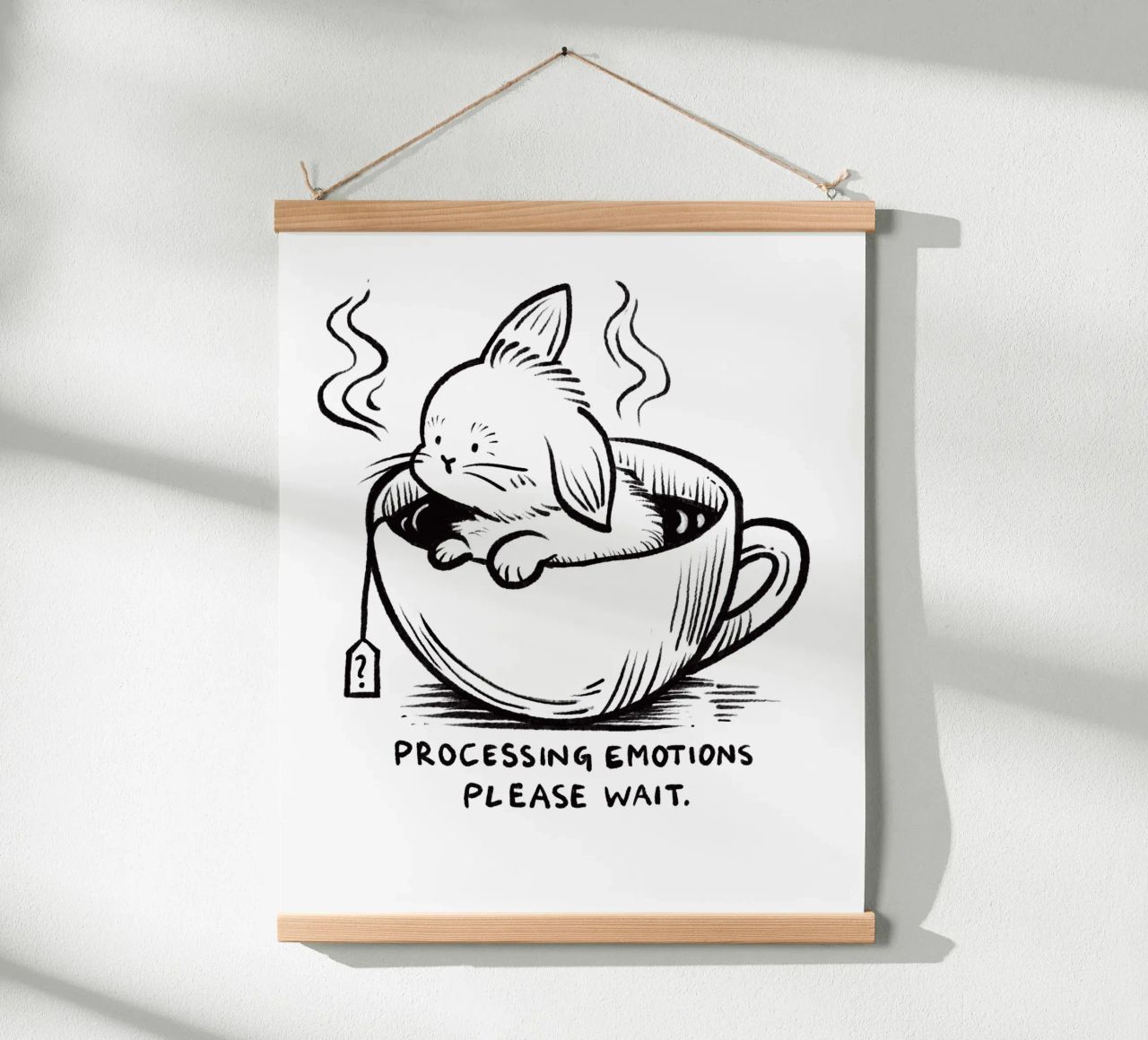 Processing emotions: please wait hahnemühle by Studio Patruschka