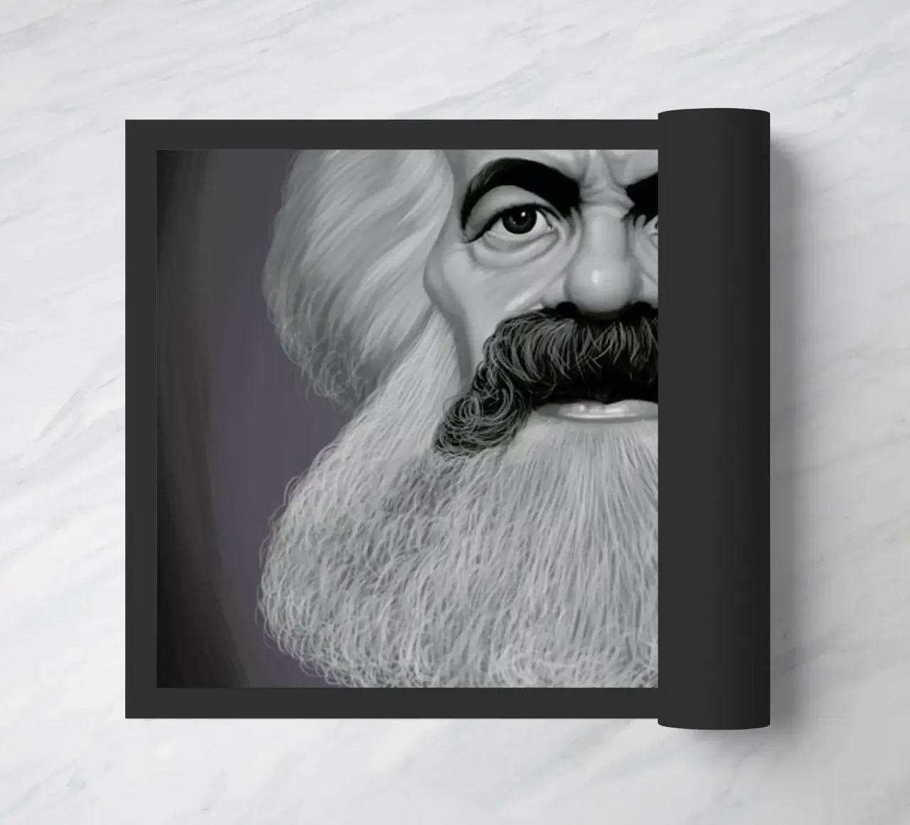 Karl Marx zerbino da Rob Art | Illustration