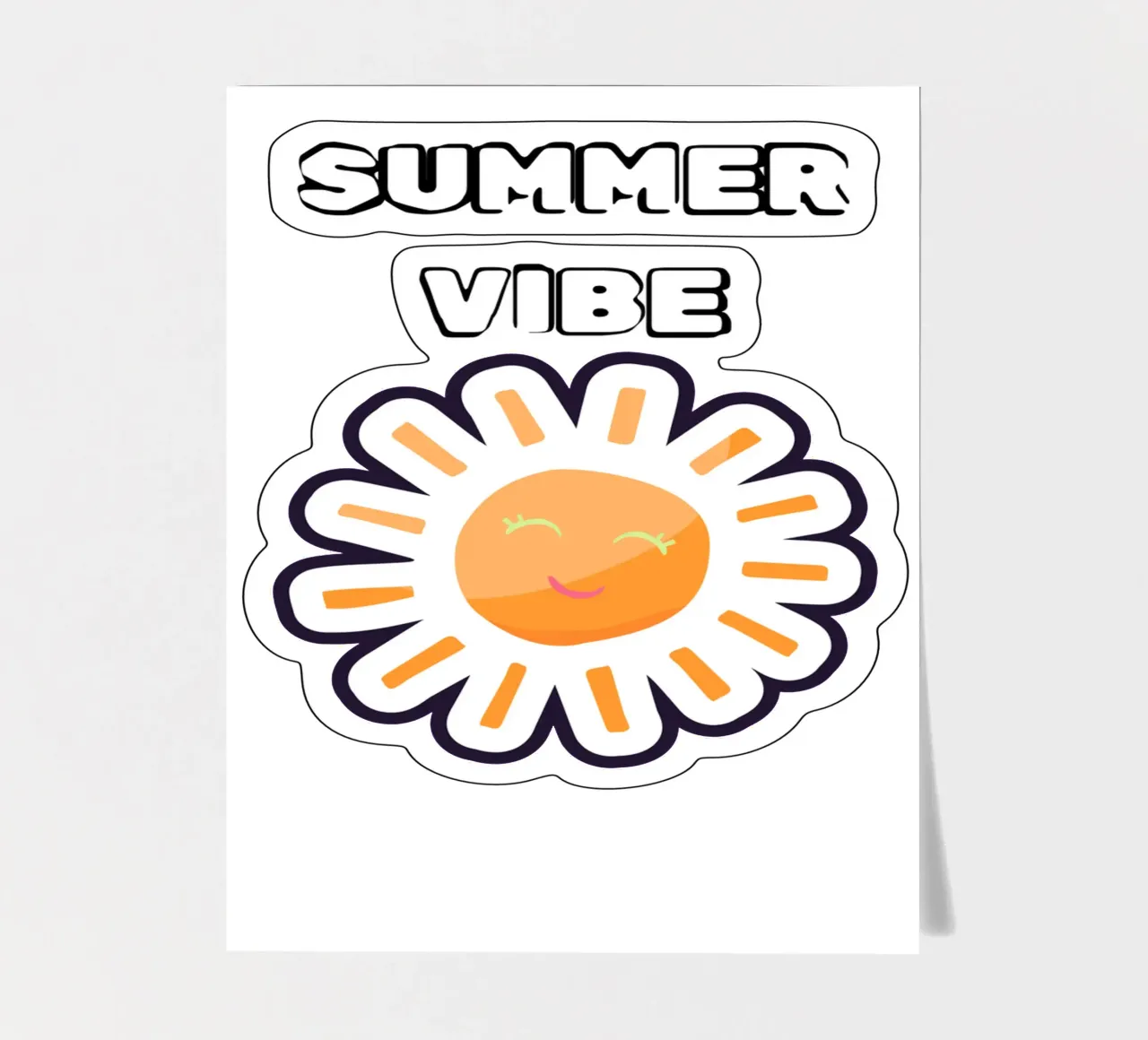 Sommerstimmung Stickerbogen von khoailang