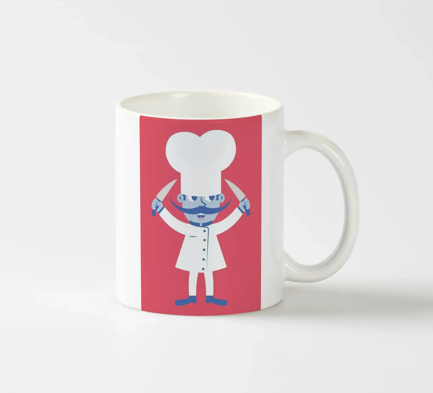 Cook ceramic mug by The Poster Kid