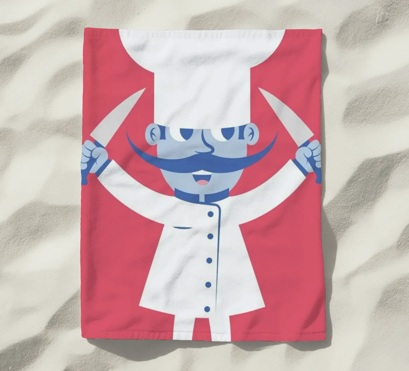 Cook strandhanddoek van The Poster Kid