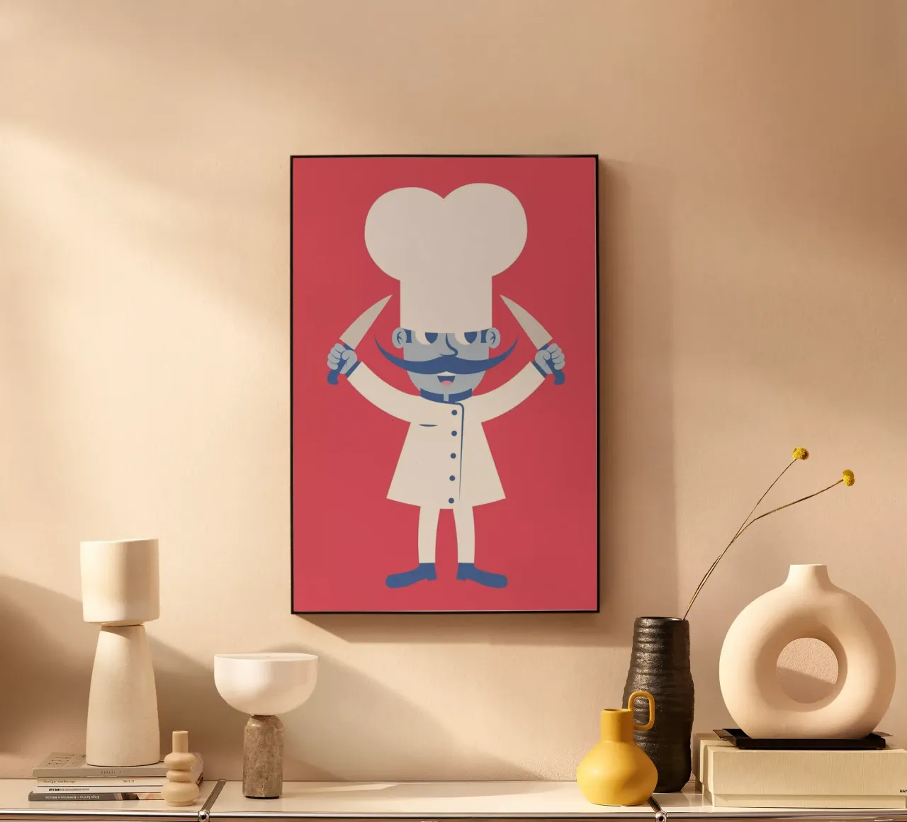 Cook alluminio dibond da The Poster Kid