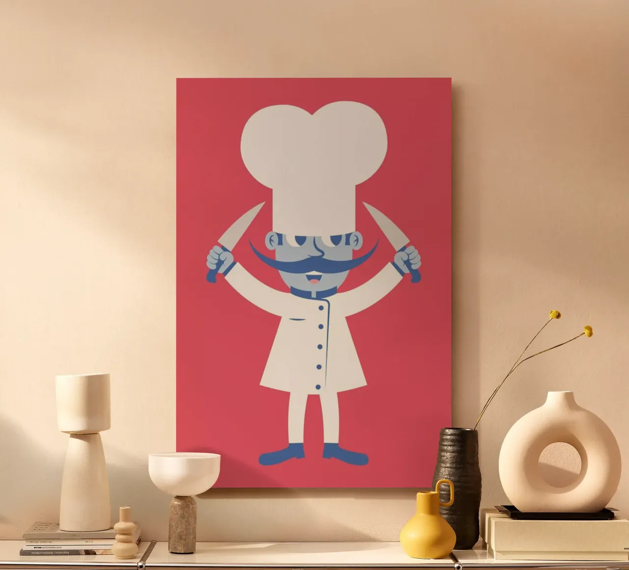 Cook alluminio dibond da The Poster Kid