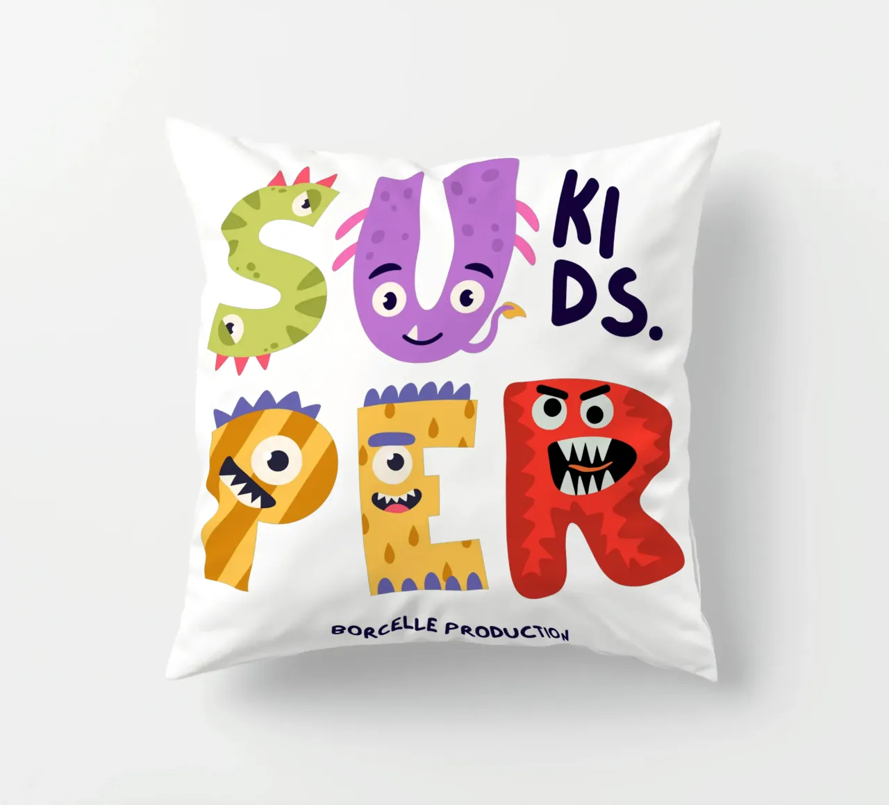 super kid decorative cushion by khoailang