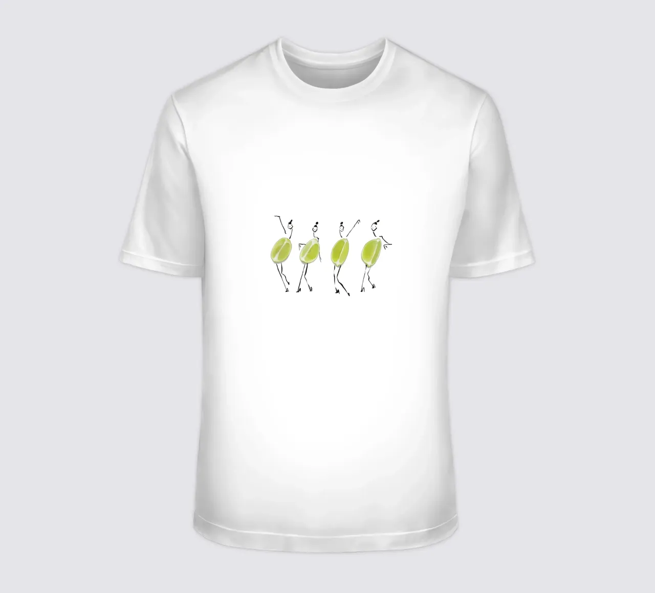 Limes on Parade t-shirt da Gretchen Roehrs