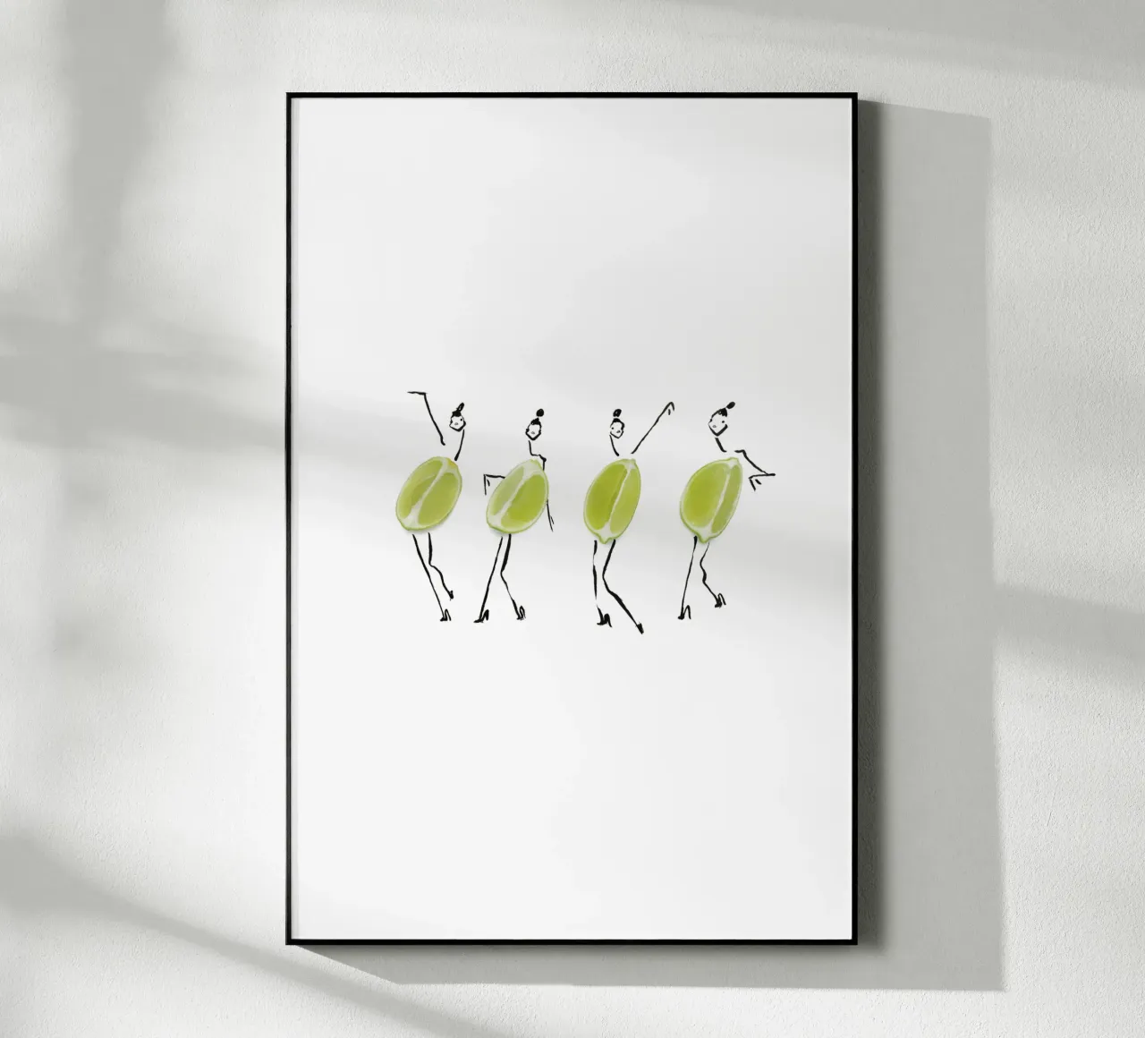 Limes on Parade plexiglass da Gretchen Roehrs