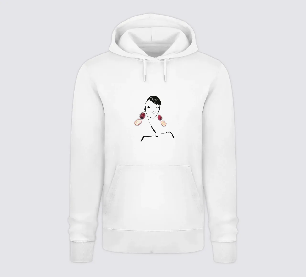 Lychee felpa con cappuccio da Gretchen Roehrs