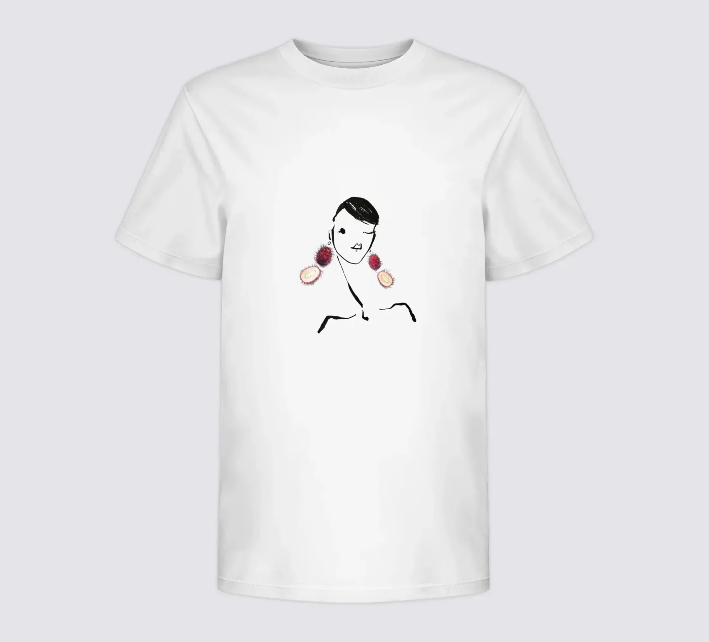 Lychee kinder t-shirt van Gretchen Roehrs