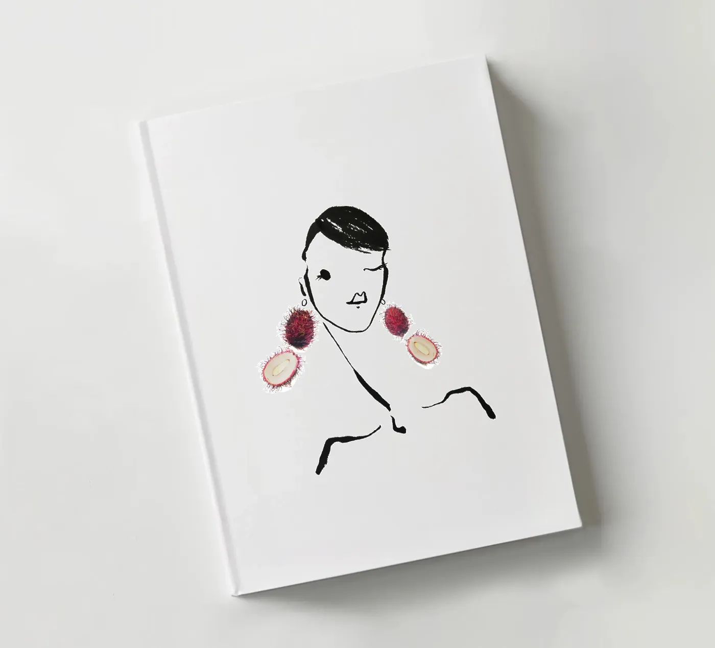 Lychee notebook by Gretchen Roehrs