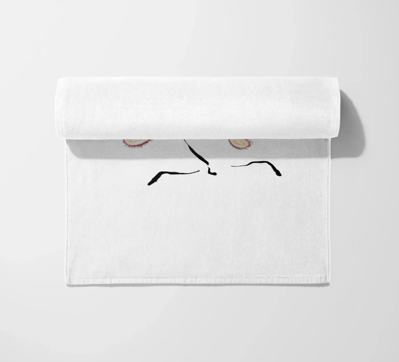 Lychee beach towel by Gretchen Roehrs