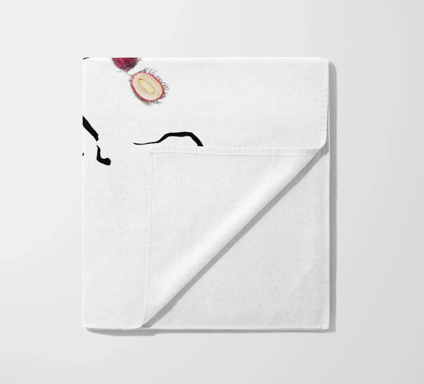 Lychee serviette de plage de Gretchen Roehrs
