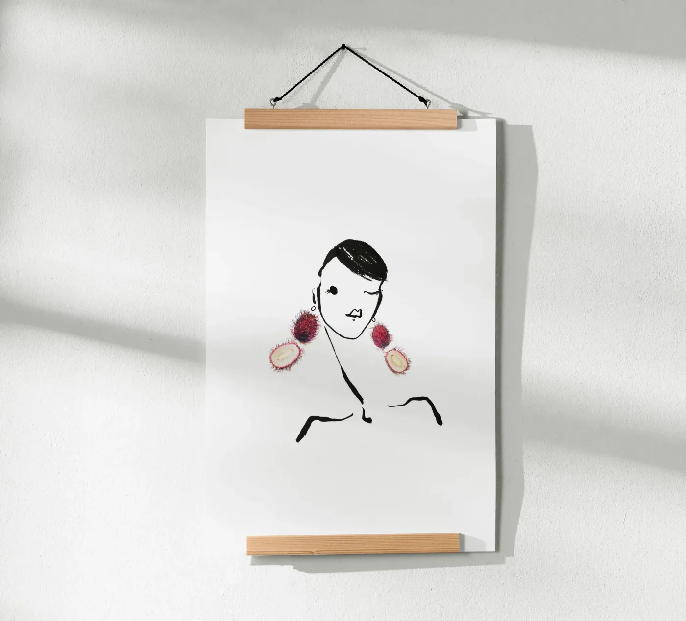 Lychee poster da Gretchen Roehrs