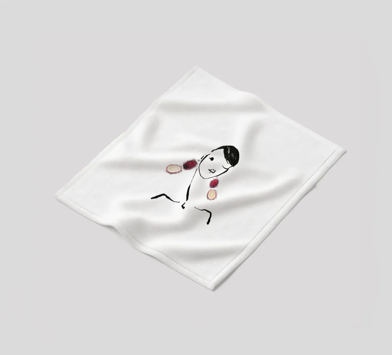 Lychee Fleecedecke von Gretchen Roehrs