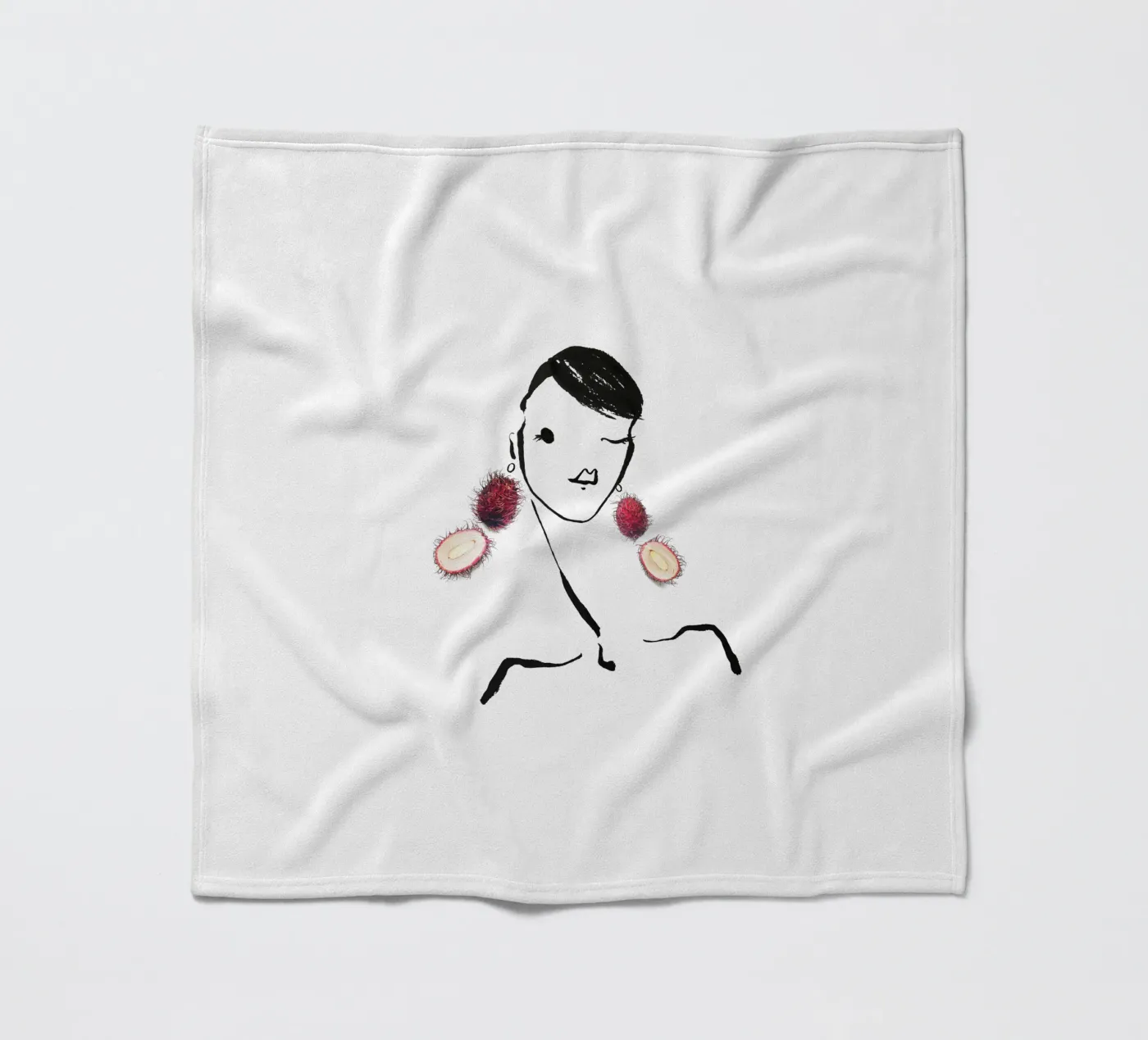 Lychee Fleecedecke von Gretchen Roehrs