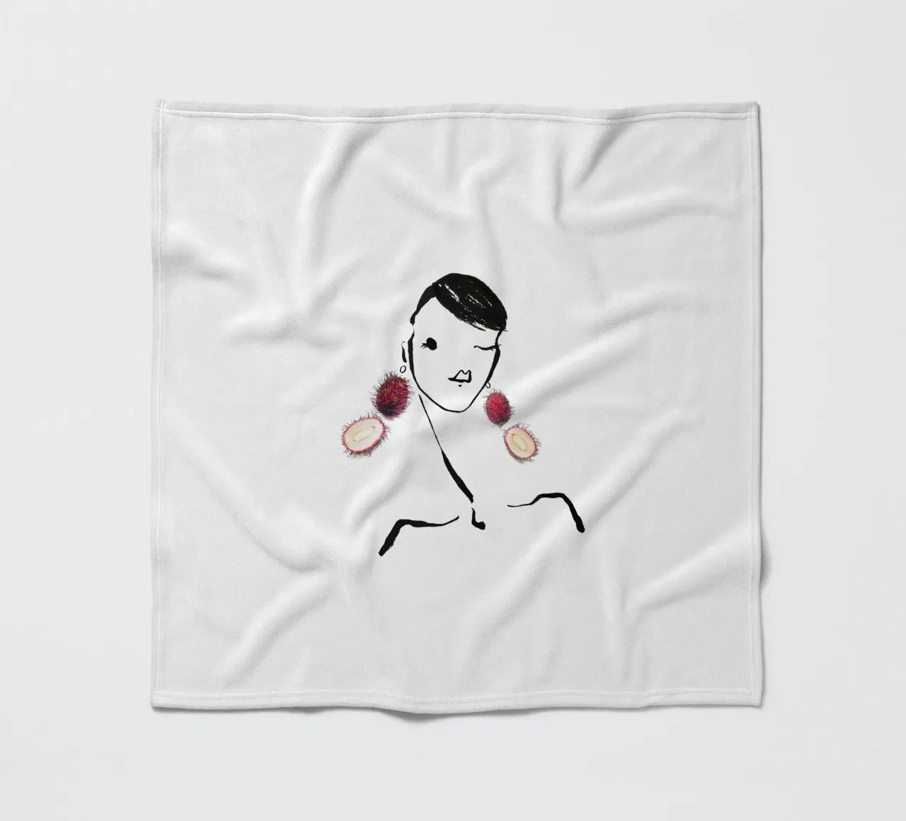 Lychee Fleecedecke von Gretchen Roehrs