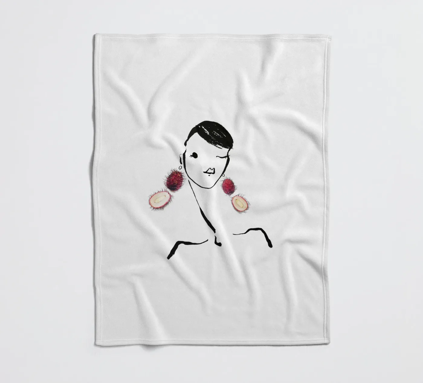 Lychee Fleecedecke von Gretchen Roehrs