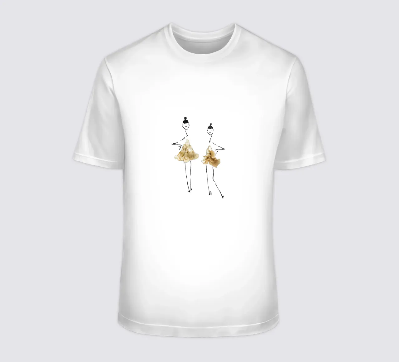 Maitake Duo t-shirt da Gretchen Roehrs