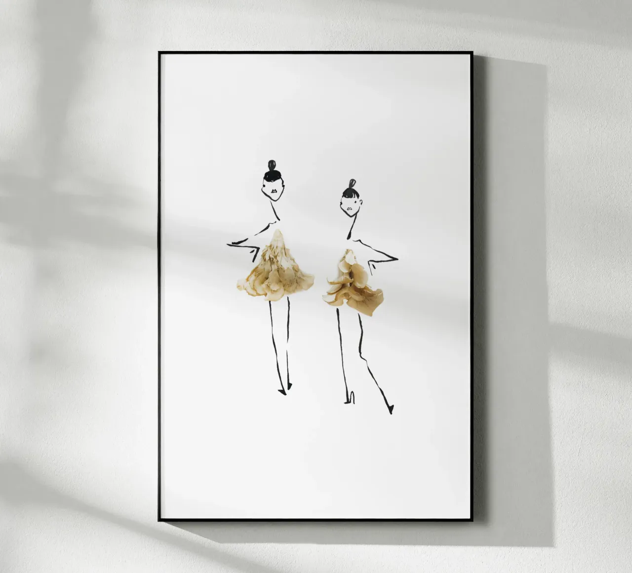 Maitake Duo plexiglass da Gretchen Roehrs