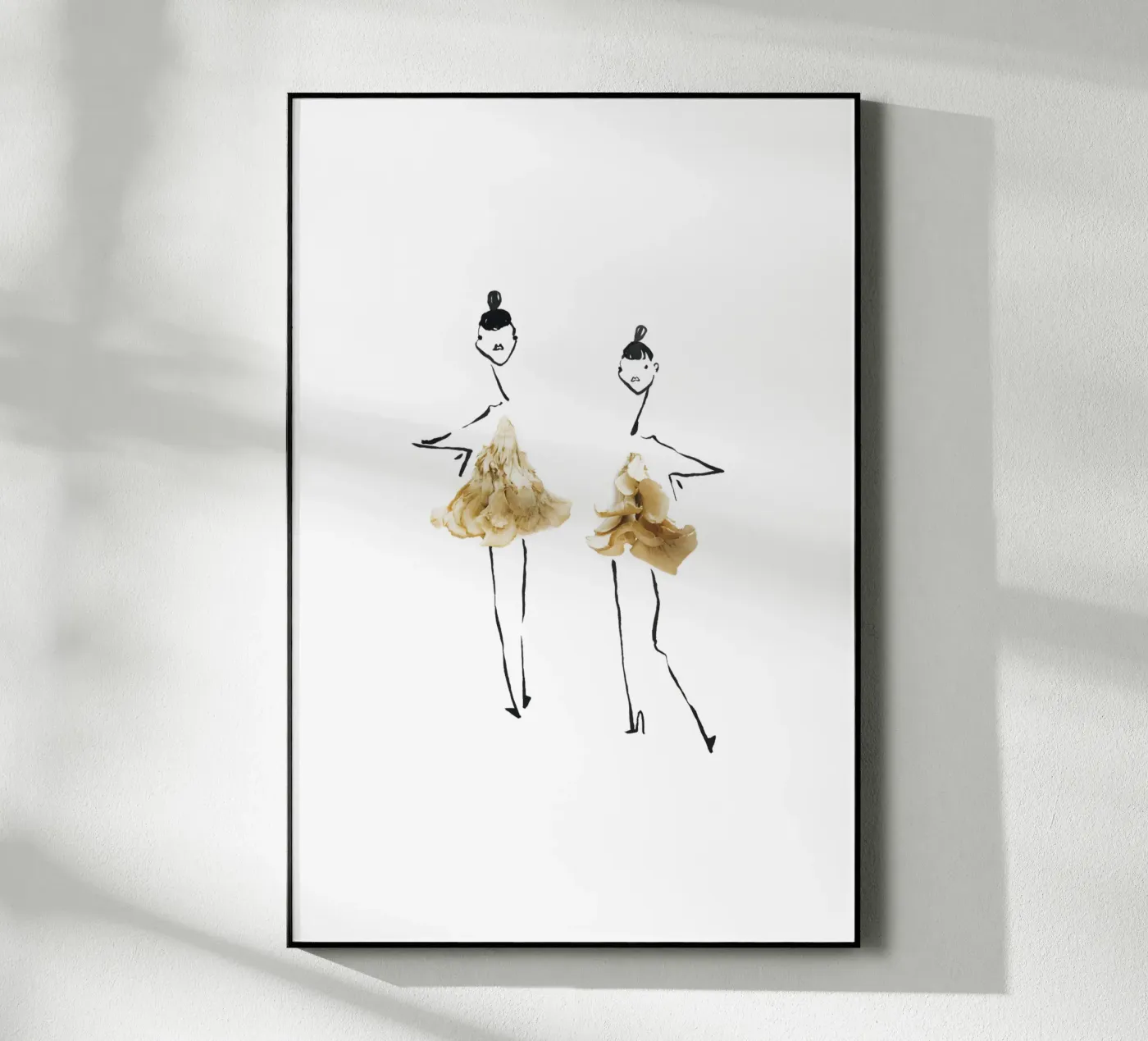 Maitake Duo plexiglass da Gretchen Roehrs