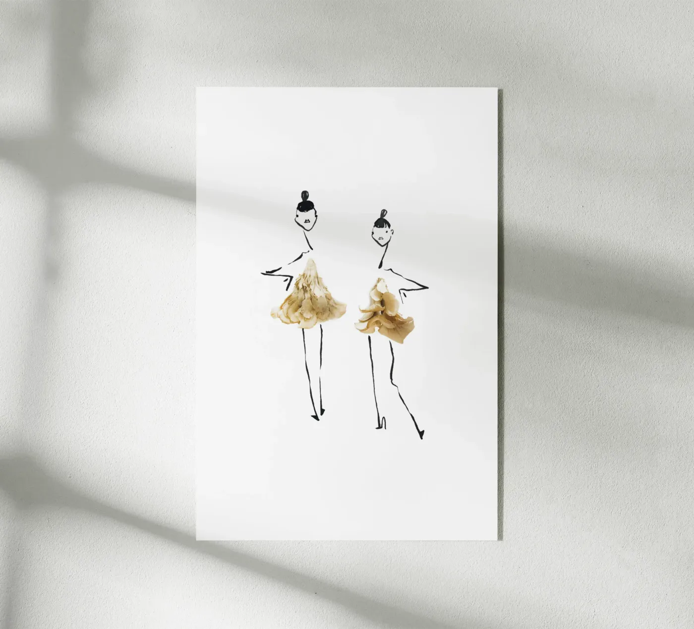 Maitake Duo plexiglass da Gretchen Roehrs