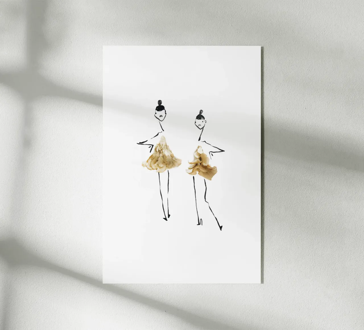 Maitake Duo plexiglass da Gretchen Roehrs