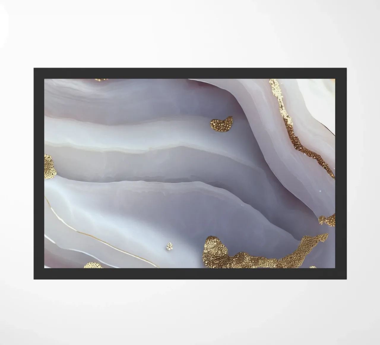 Texture agata bianca e oro zerbino da Gemstone Textures
