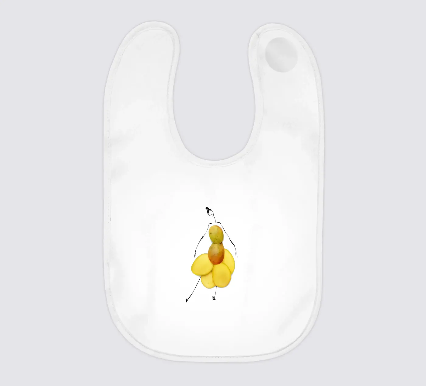 Mango, Tango Babylätzchen von Gretchen Roehrs