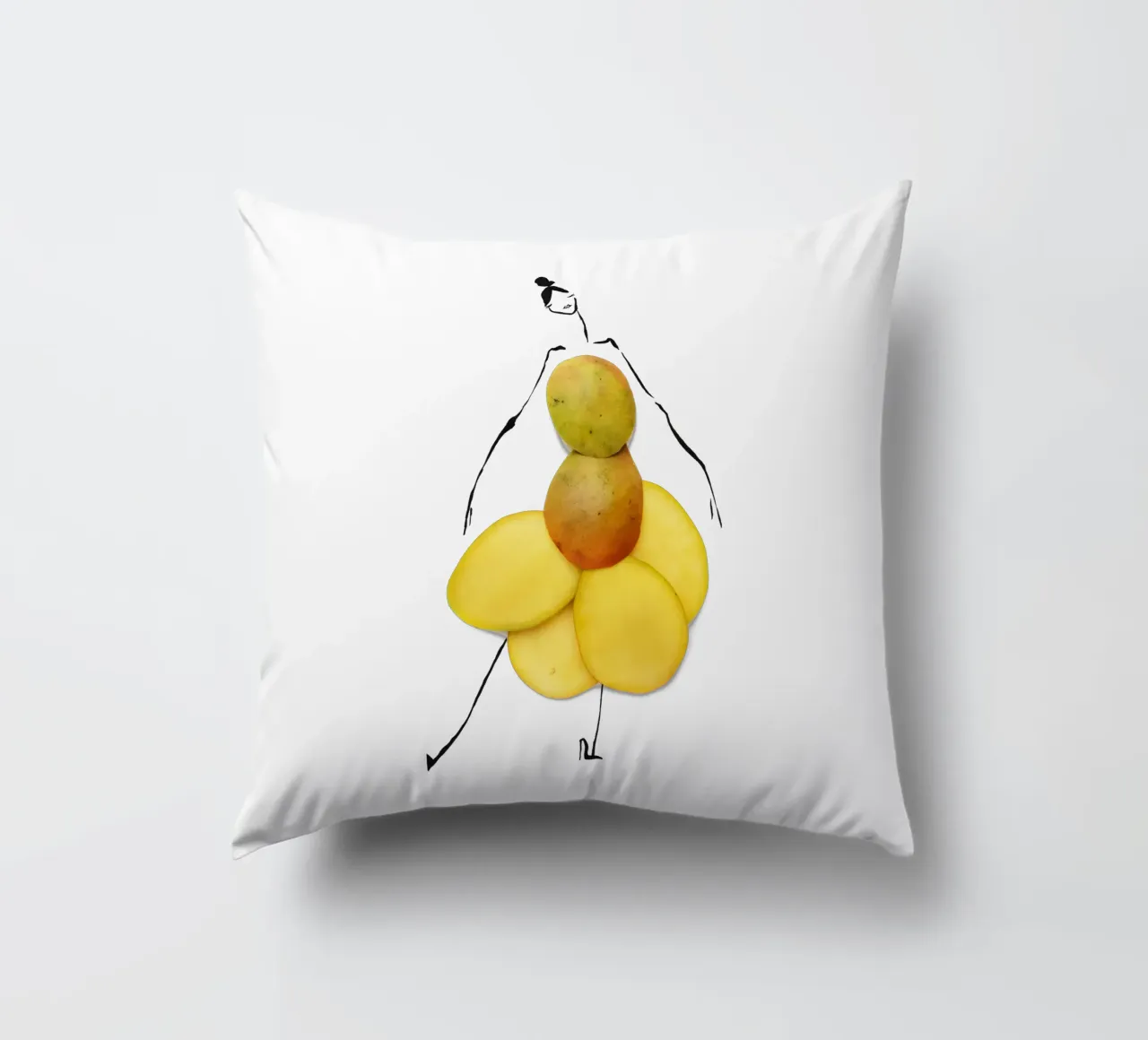 Mango, Tango cuscino da Gretchen Roehrs