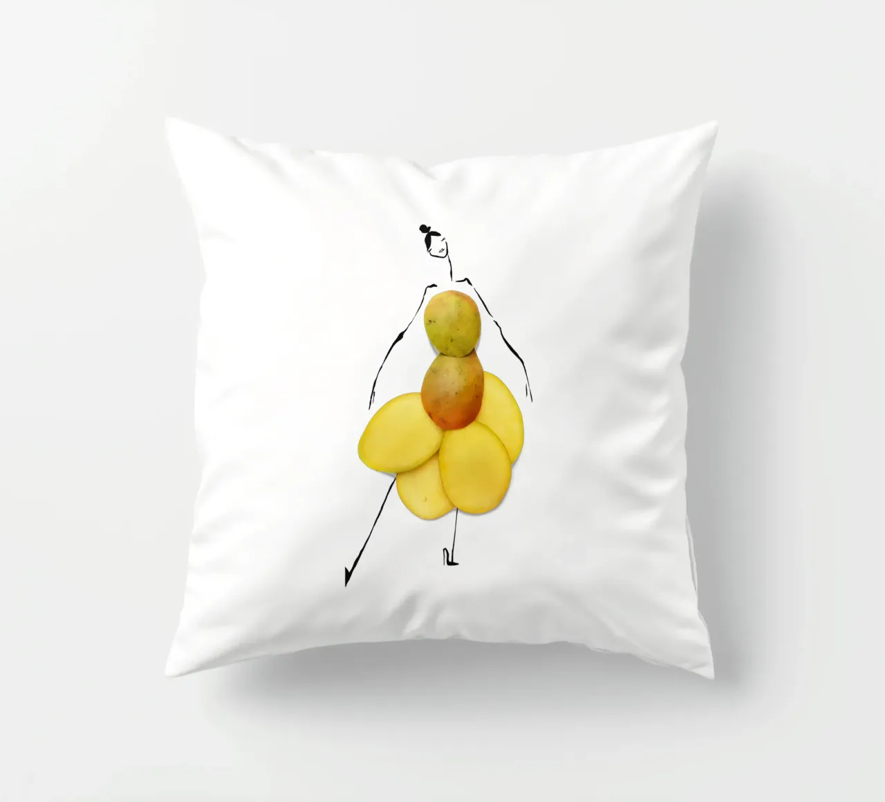 Mango, Tango cuscino da Gretchen Roehrs